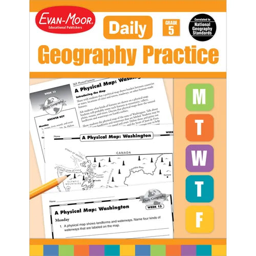 Daily Geography Practice Grade 5: EMC 3714 - Paperback