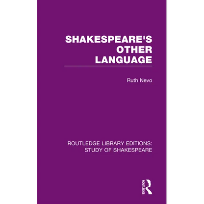 Shakespeare's Other Language - Paperback