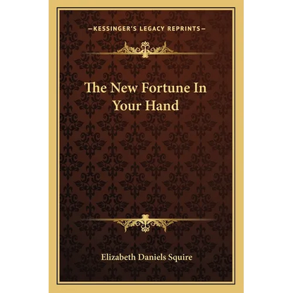 The New Fortune In Your Hand - Paperback