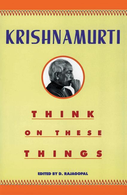 Think on These Things - Paperback