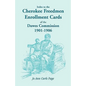 Index to the Cherokee Freedmen Enrollment Cards of the Dawes Commission, 1901-1906 - Paperback