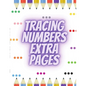 Tracing Numbers Extra Pages - Paperback
