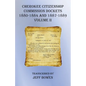 Cherokee Citizenship Commission Dockets Volume II: 1880-1884 and 1887-1889 - Paperback