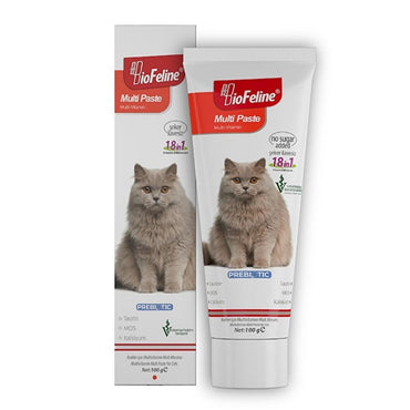 Biofeline Cat Multivitamin Supplement Paste - Boosts Immunity & Coat Health - 100g