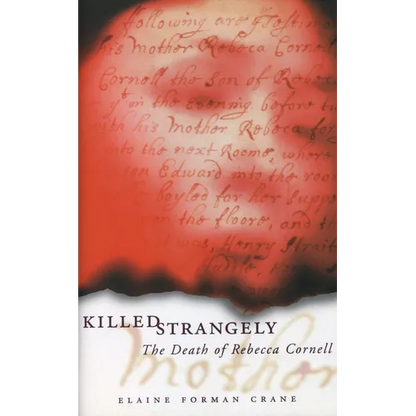 Killed Strangely: The Death of Rebecca Cornell - Paperback
