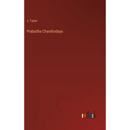 Prabodha Chandrodaya - Hardcover