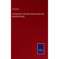 Transactions of the Nova Scotia Literary and Scientific Society - Hardcover