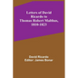 Letters of David Ricardo to Thomas Robert Malthus, 1810-1823 - Paperback