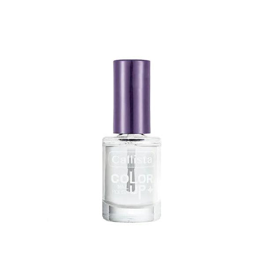 Callista Color Up Clear Nail Polish 001 - Vegan, Cruelty-Free, Quick Drying Transparent Finish