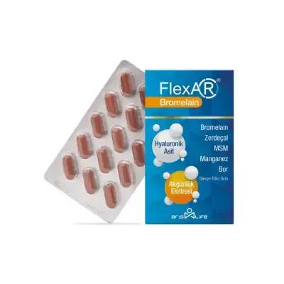 Flexar Bromelain MSM Turmeric Joint Support 30 Tablets
