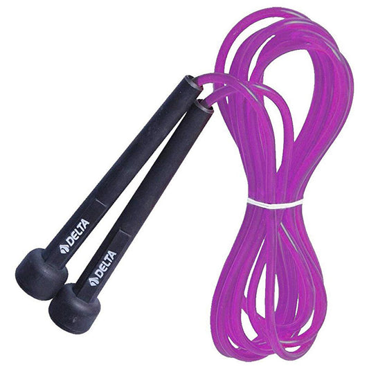Delta Adjustable Jump Rope for Fitness: Tangle-Free Skipping Rope for Cardio, Aerobic Exercise & Portable Workouts