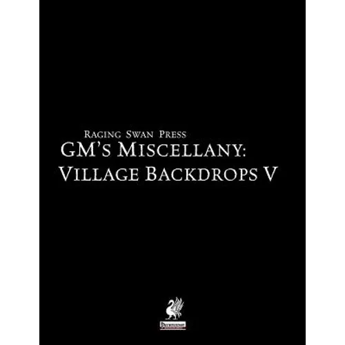 Gm's Miscellany: Village Backdrop V - Paperback