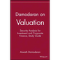 Damodaran on Valuation, Study Guide: Security Analysis for Investment and Corporate Finance - Paperback