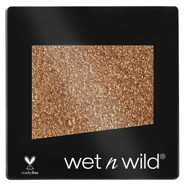 wet n wild Color Icon Glitter Eyeshadow - Shimmery, Long-Lasting Eye Makeup for Bold Looks