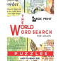 In The World Word Search Puzzles Book: Large Print Word Search Book for Adults - Paperback