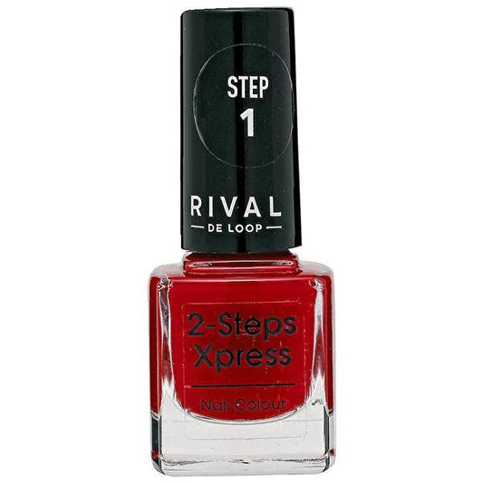 Rival de Loop 2-Step Xpress Nail Polish - Long Lasting Color in 9 Shades - 0.27 fl oz