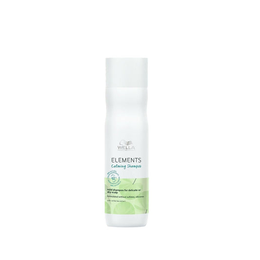 Wella Elements Renewing Calming Shampoo - Soothing & Rejuvenating Hair Care for All Hair Types, 8.45 fl oz