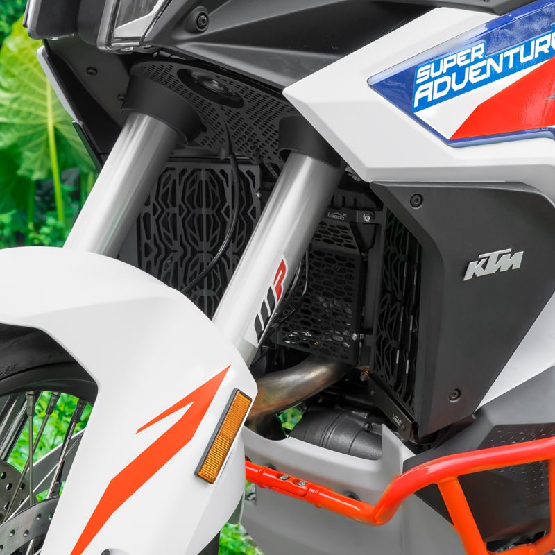 LOBOO Radiator Protector & Engine Skid Guard for KTM 1290 Adventure (2022-On), CHW251 + CDNB251 Set