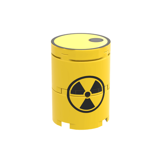 Radioactive Waste Storage Barrel - Custom Designed - Made Using LEGO® Parts
