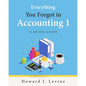 Everything You Forgot in Accounting 1 - A Quick Guide - Paperback