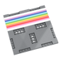 Rainbow Crosswalk Road Plate - Pride Accessory - Custom Print - Made Using a LEGO® Part