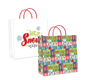 2 Pack Large Kraft Gift Bags -