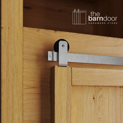 Mini Straight Top Mount Barn Door Hardware