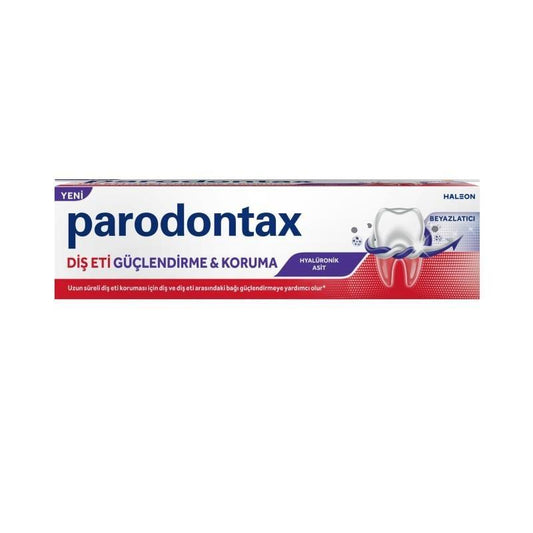 Parodontax Toothpaste with Hyaluronic Acid for Gum Protection and Whitening - 75ml