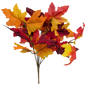 14-Inch Autumn Maple Leaf Bush