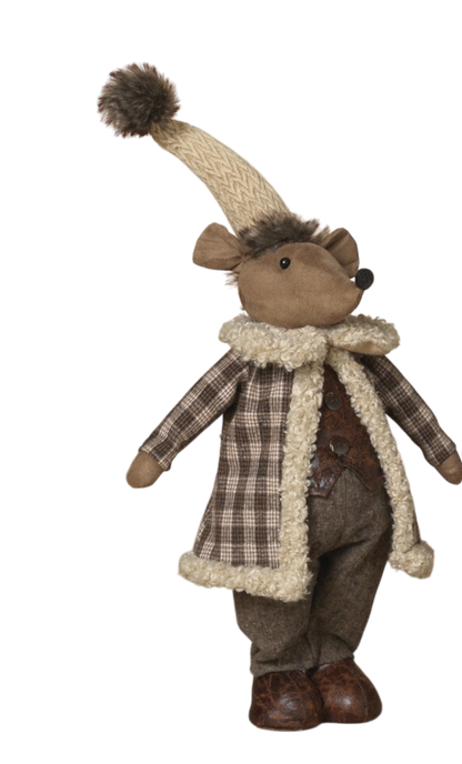 Plaid Coat Mouse -