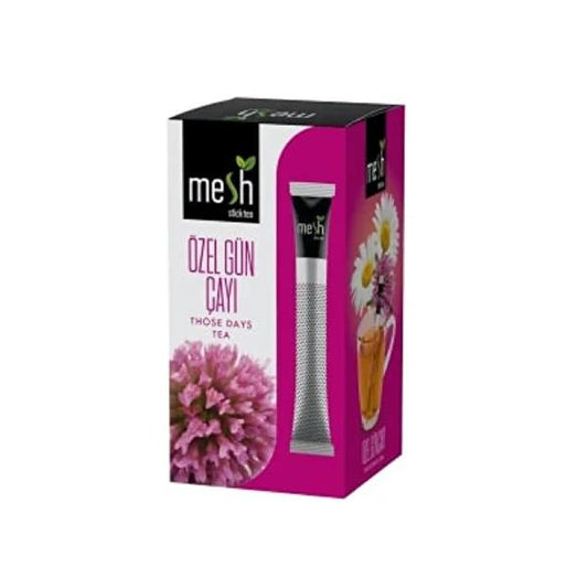 Mesh Stick Herbal Tea for Women: Period Relief, Cramp Comfort, & Mood Boost - Special Day Tea, Convenient Mesh Stick