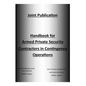Handbook for Armed Private Security Contractors in Contingency Operations - Paperback