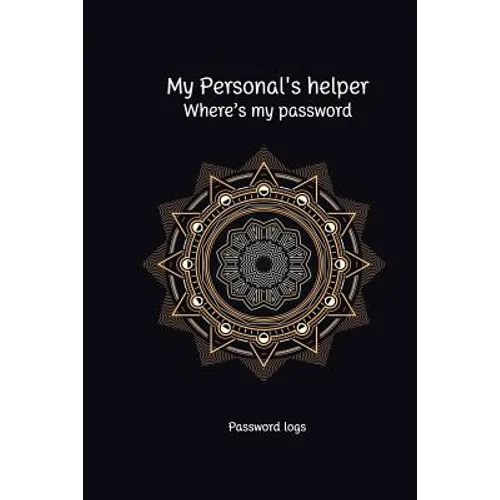 My Personal's Helper, Where's My Password: Password Log Password Reminder Collect Password Into the Same Book - Paperback