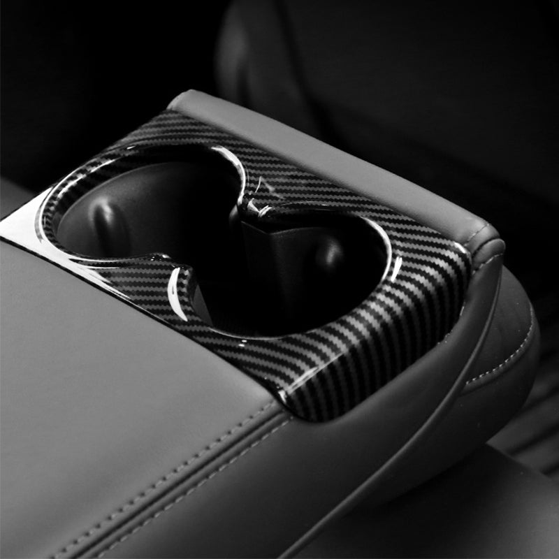 Rear Seat Cup Holder Protection Cover For Model 3 Highland