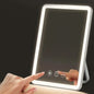 Rechargeable Travel Makeup Mirror with Led Lights