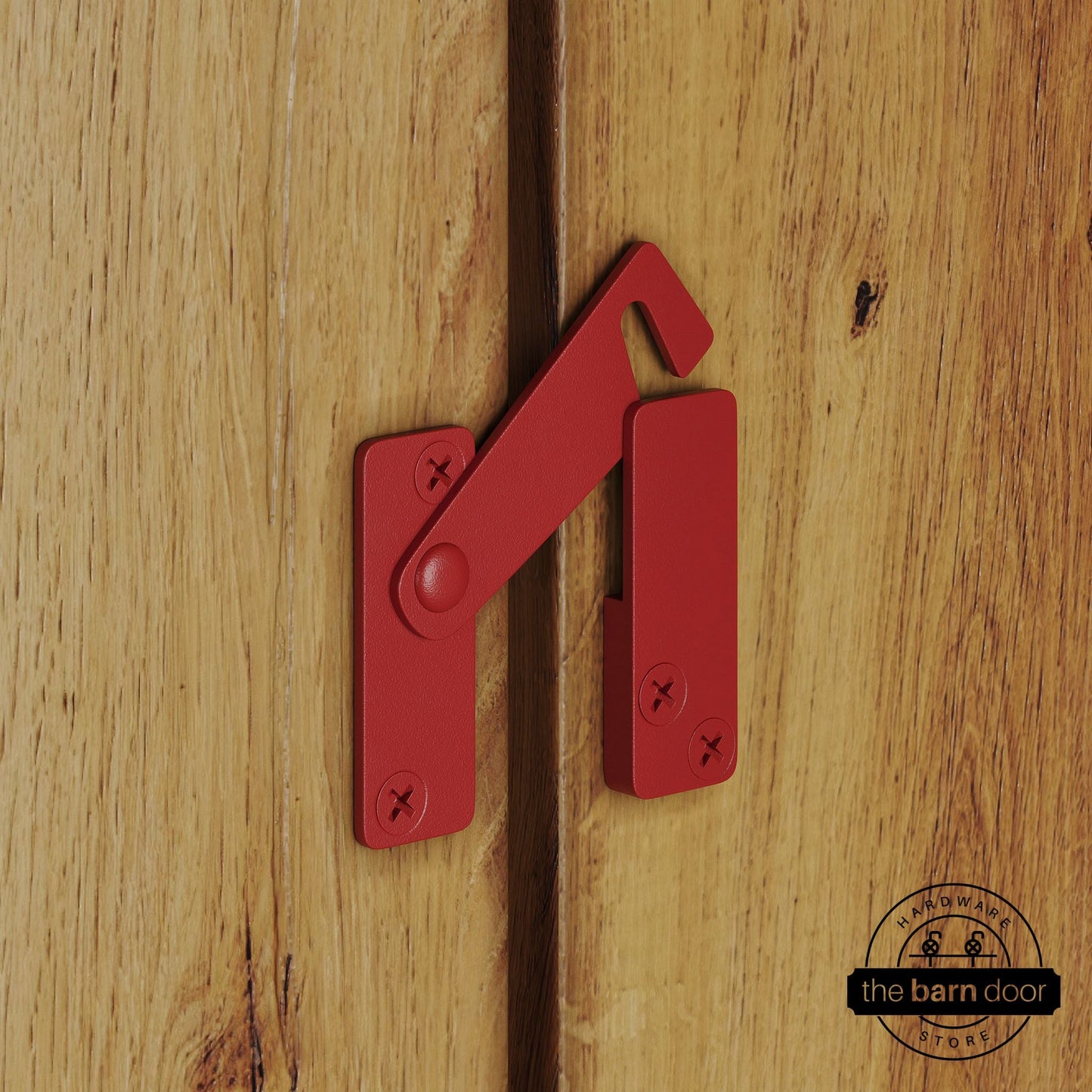 Barn Door Biparting Privacy Latch