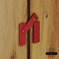 Barn Door Biparting Privacy Latch
