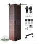 2-Door Bifold Barn Door Kit | Black Hardware