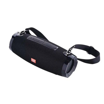 Red Textured Fabric Strap Wireless Bluetooth Speaker
