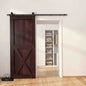 Natural Pine Wood Barn Door | 80", 84", 96" x 20"-60"