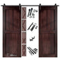 Classic Double Barn Door Kit | Black Hardware