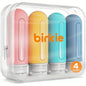 Refillable Silicone Travel Bottles for Toiletries