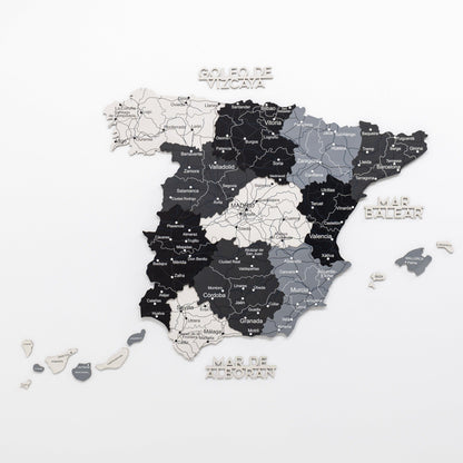 Wooden Map of Spain – Nordik