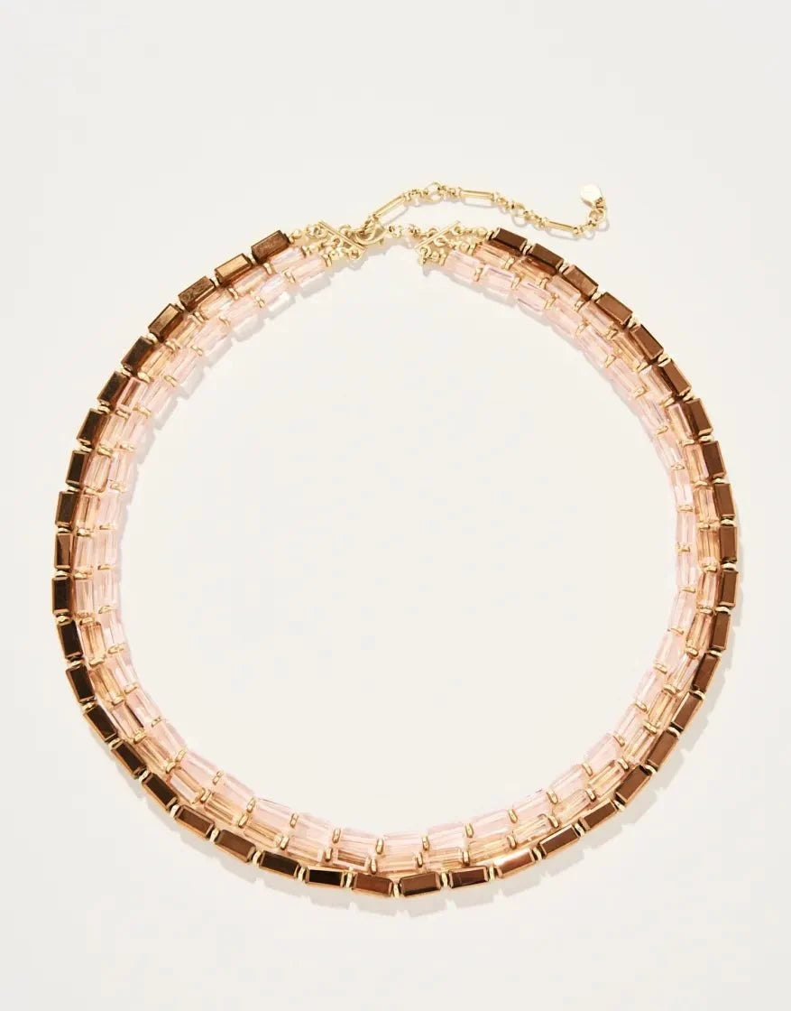 Rene Necklace 17" Bronze