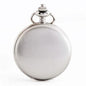 Retro Smooth Men Pocket Watch with Chain