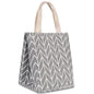 Reusable Lunch Bag Insulated Lunch Box Canvas Fabric with Aluminum Foil