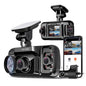 Rexing - R4 4 Channel Dash Cam with All Around 1080p Resolution, Wi-Fi, and GPS - Black  (Refurbished)