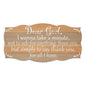 I Wanna Take A Minute Wall Plaque