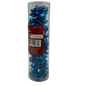 9 Tiny Metallic Bows In A Tube - Royal Blue Metallic
