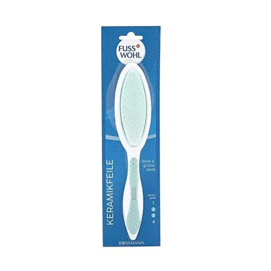 Fusswohl Double-Sided Foot File for Smooth Feet - Waterproof & Ergonomic Grip